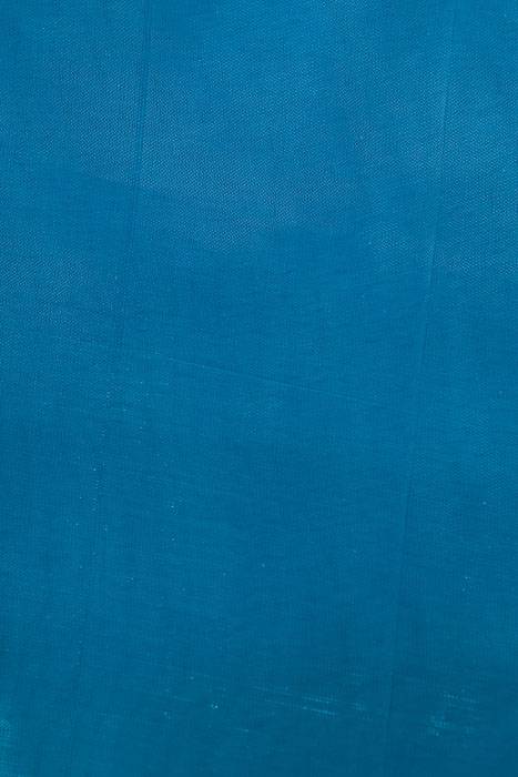 80" X 80" Square Organza Table Cover W/ruffle Edge Turquoise