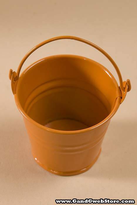 2.25" Favor Bucket Orange Pkg/12