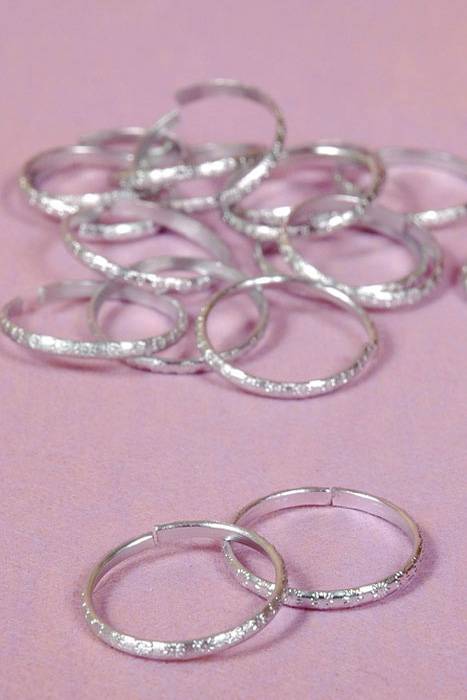 Silver Wedding Ring Pkg/144