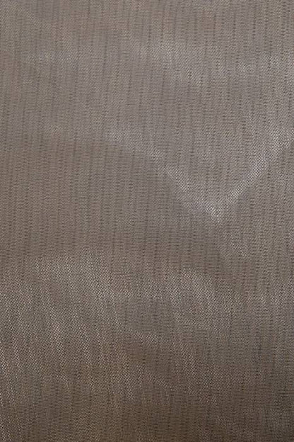 80" X 80" Square Organza Table Cover W/ruffle Edge Silver