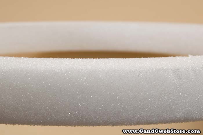 12&quot; White Flat Wreath Ea