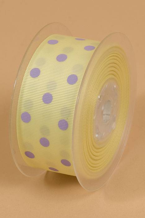1-1/2" X 17yds Grosgrain Baby Maize 