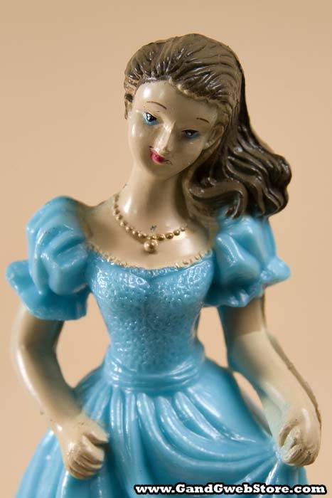 4.5&quot; Bridesmaid Turquoise Pkg/12