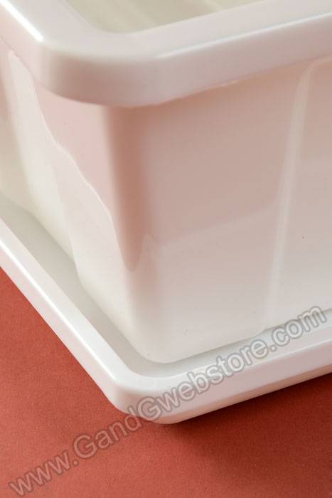 22.25&quot; X 6.60&quot; Flower Box Plastic Tray White
