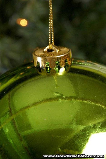 150mm Shiny Plastic Ball Green