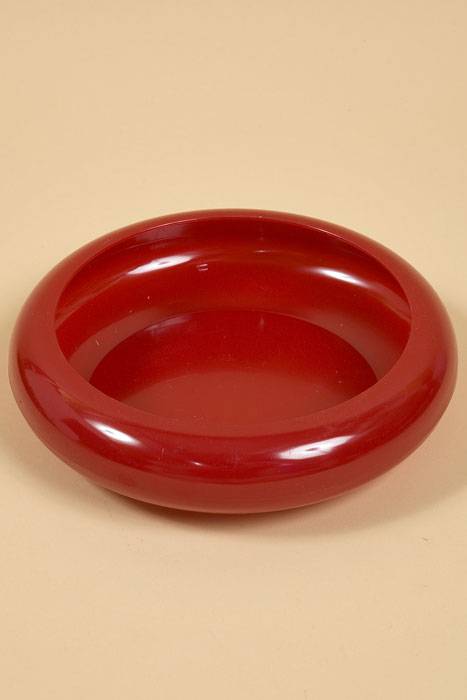 9" Frisbee Dish Red Pkg/6