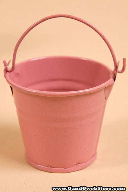 2.25" Favor Bucket Pink Pkg/12