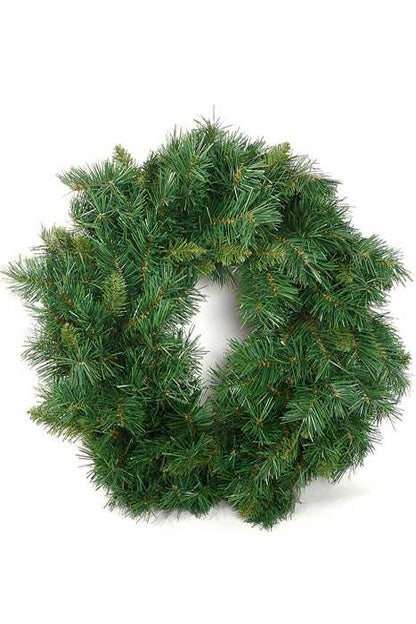 24" Wreath Sugar Pine Green