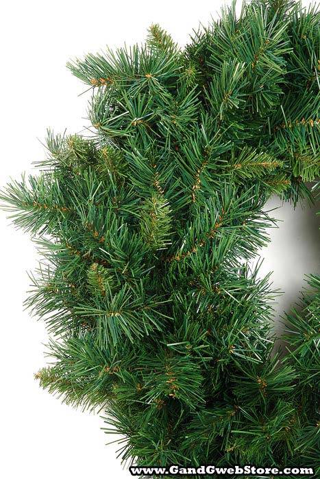 24" Wreath Sugar Pine Green