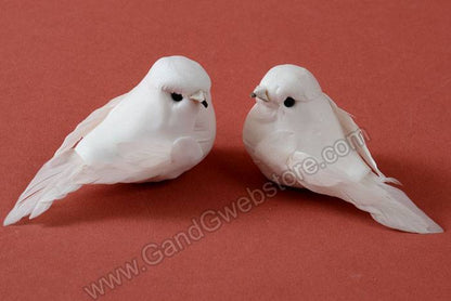 3" Bird White Pkg/12