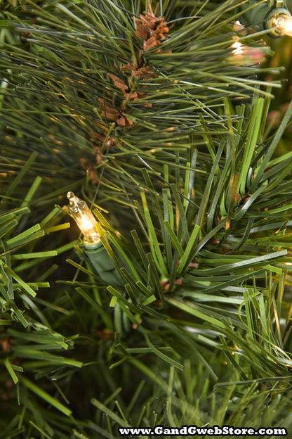 2ft Lit Canyon Tree W/50 Lights Green