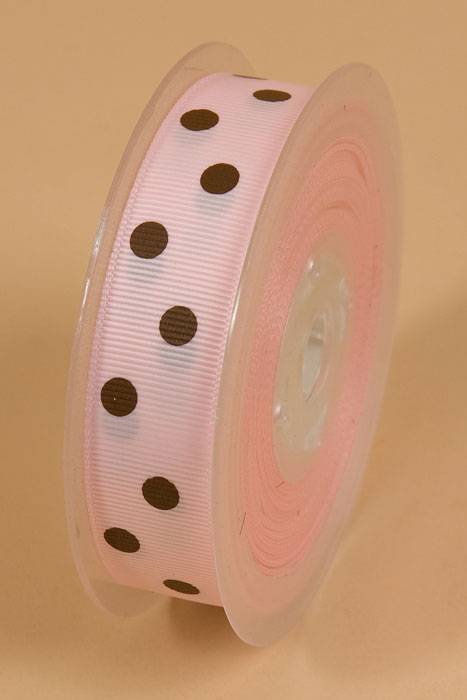 7/8" X 17yds Grosgrain Light Pink 