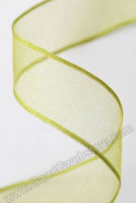 5/8" X 25yds Encore Wired Ribbon Basil