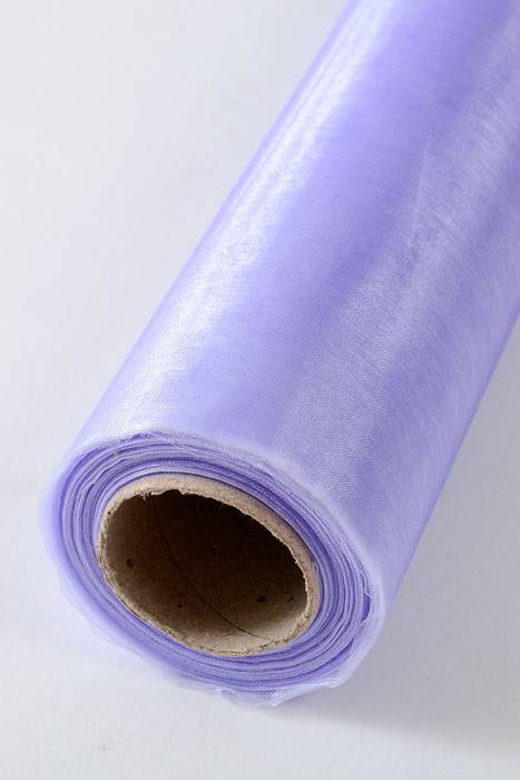 14" X 25yds Organza Iris