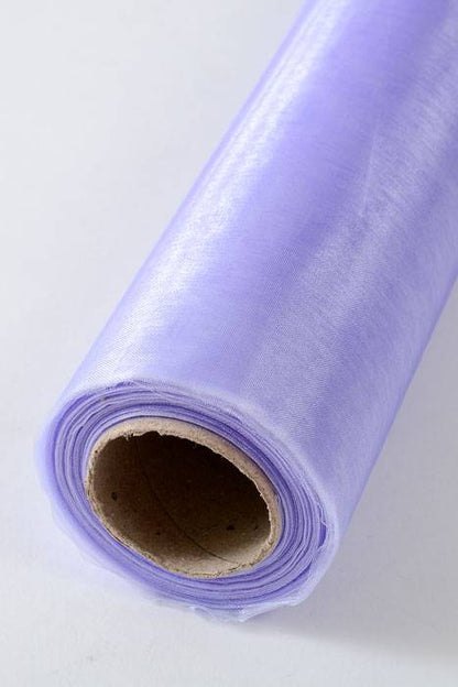 14" X 25yds Organza Iris