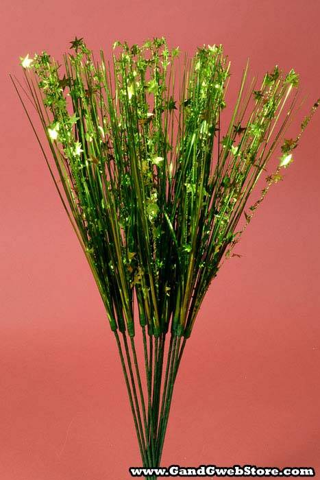 20" Star Spray Apple Green Pkg/12