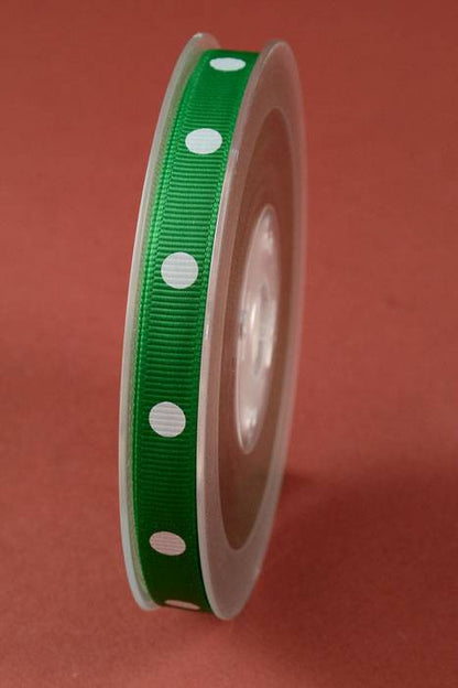 3/8" X 17yds Grosgrain Emerald 
