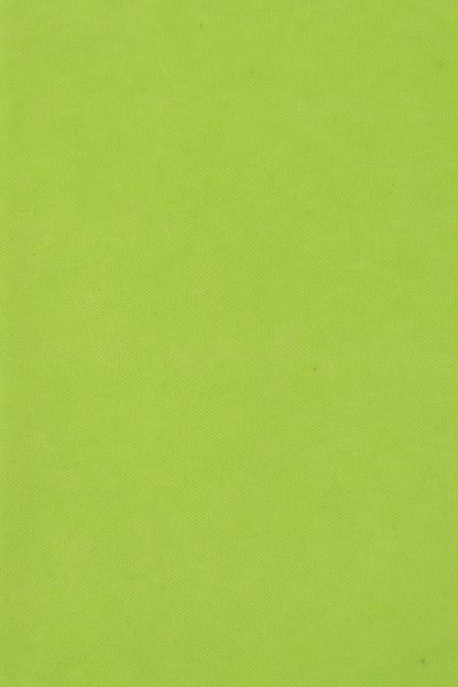 Rectangular/round Plastic Table Cover Lime Green