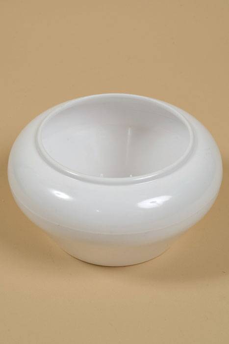 7.25" Potpourri Bowl White Pkg\6
