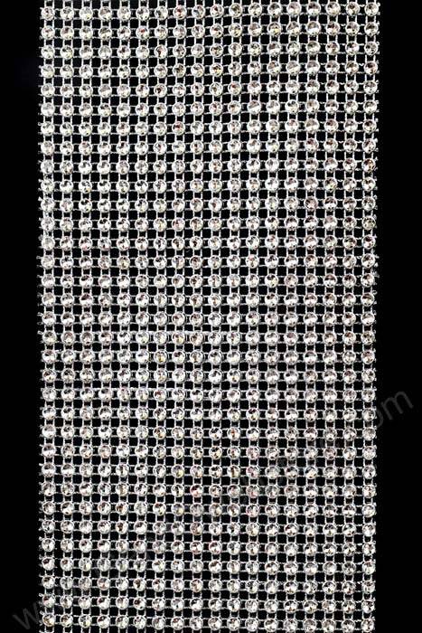 4.5" X 10yds Diamond Wrap Silver