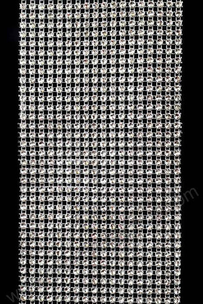 4.5" X 10yds Diamond Wrap Silver