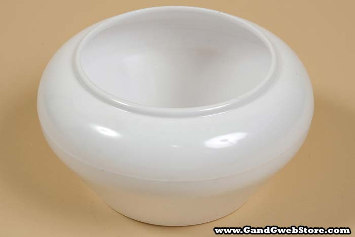 7.25" Potpourri Bowl White Pkg\6