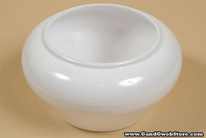 7.25" Potpourri Bowl White Pkg\6