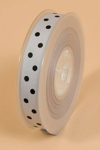 5/8" X 17yds Grosgrain Steel Grey