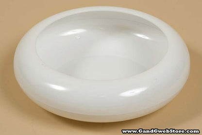 7.5" Frisbee Dish White Pkg/6