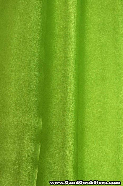 60" X 15yds Shimmer Organza Fabric Kiwi