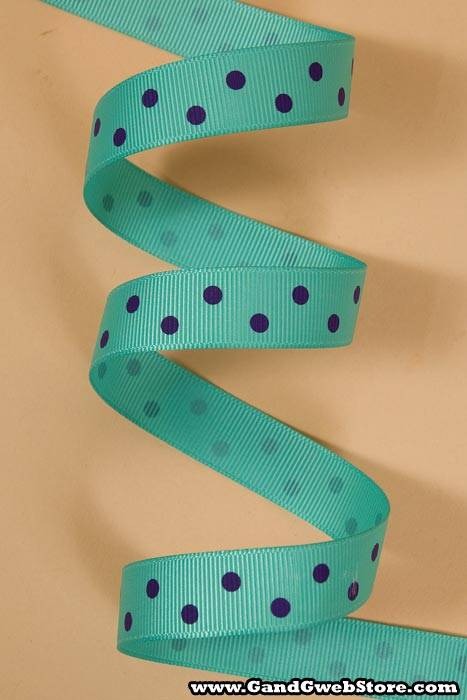 5/8" X 17yds Grosgrain Tropic 