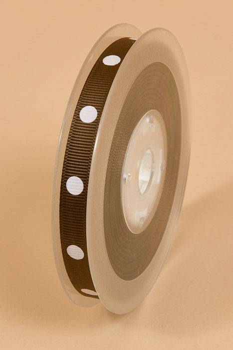 3/8" X 17yds Grosgrain Turftan/powder Pink 