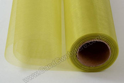 14" X 25yds Organza Kiwi