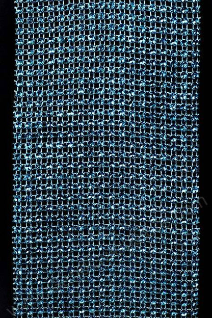 4.5" X 10yds Diamond Wrap Turquoise