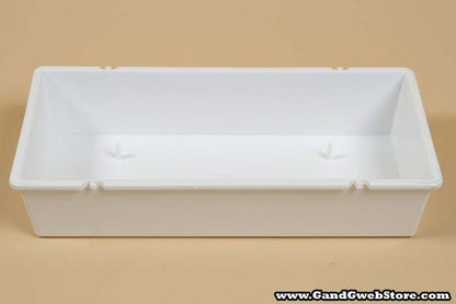 10.25" X 5.25" X 2" Rectangle Container White Pkg/6