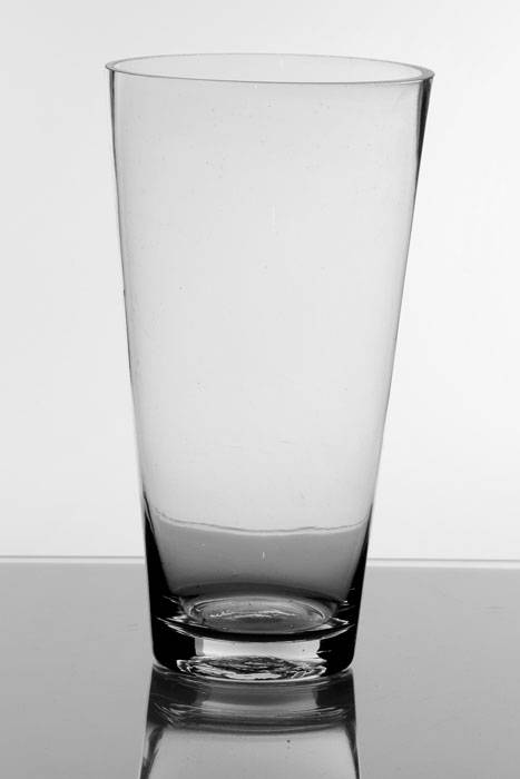 6&quot; X 11&quot; Trumpet Glass Vase Clear