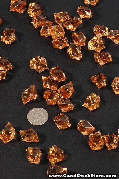 Large Acrylic Cube Brown Pkg/1lb