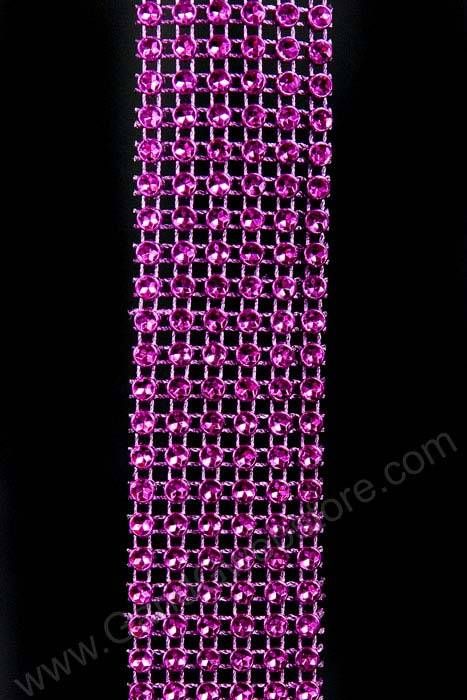 1.5" X 5yds Diamond Wrap Purple