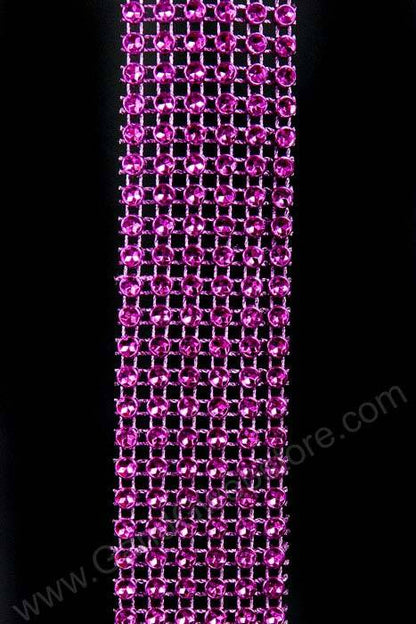 1.5" X 5yds Diamond Wrap Purple