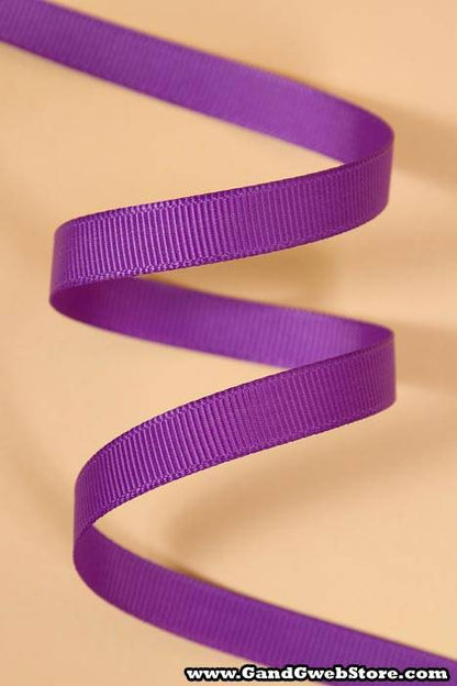 Grosgrain Ribbon Purple