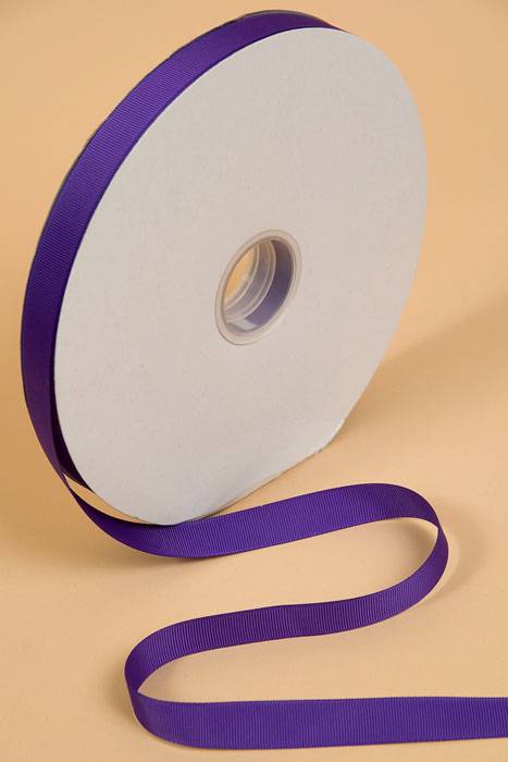 Grosgrain Ribbon Regal Purple