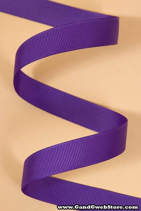 Grosgrain Ribbon Regal Purple