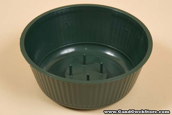 6" X 2.5" Bowl Green Pkg/12