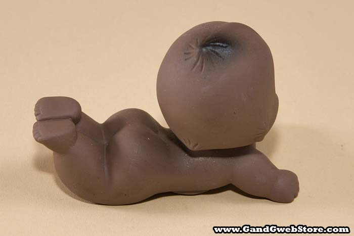 5.5" Pvc Baby Brown Pkg/12