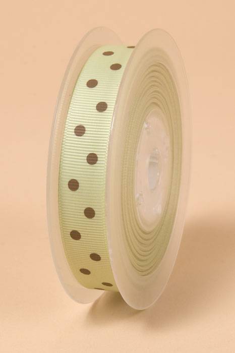 5/8" X 17yds Grosgrain Lime Juice 
