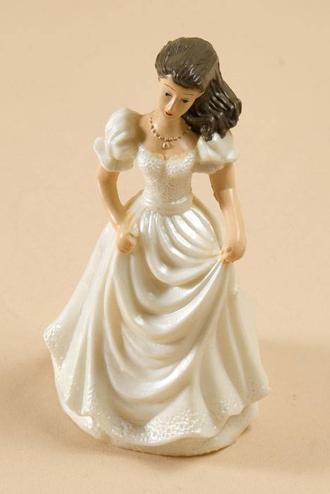 6.5&quot; Bridesmaid White Pkg/12