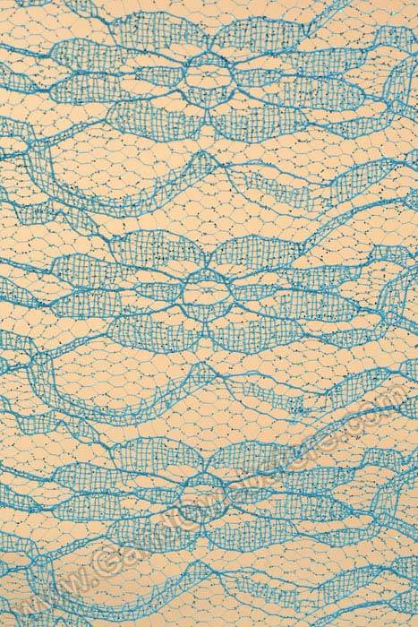 6&quot; X 10yds Sparkle Lace Ice Blue