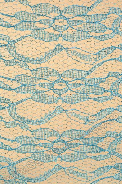 6&quot; X 10yds Sparkle Lace Ice Blue