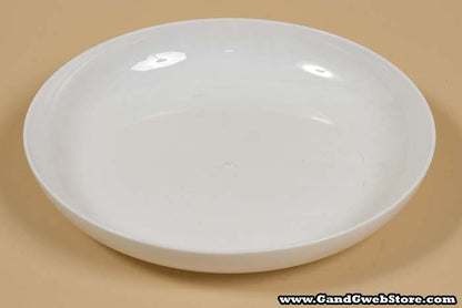 9" Dish White Pkg/6