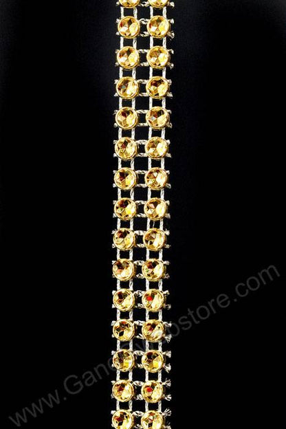 1/2" X 5yds Diamond Wrap Gold